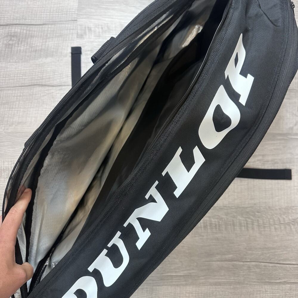 Dunlop Sport Bio Tour 6-Racket (6RKT) Thermo Tennis Racquet Bag Black/Blue NEW - Picture 4 of 6